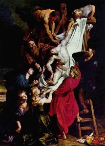 descent from the cross Rubens